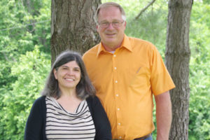 Ken, an elder, & his wife Lorna Fester