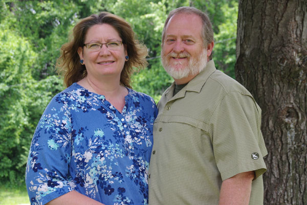Leonard, an elder, & his wife Carla Payne